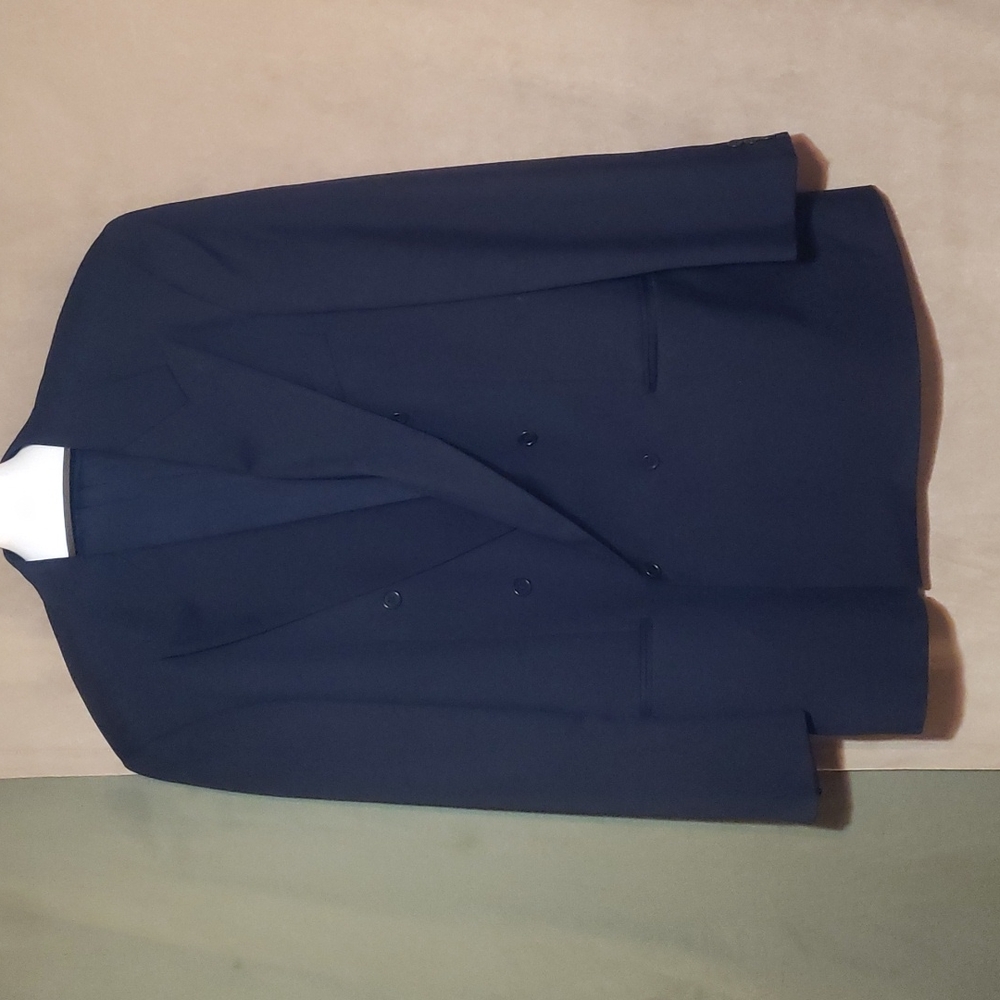 Mani blue double breasted blazer